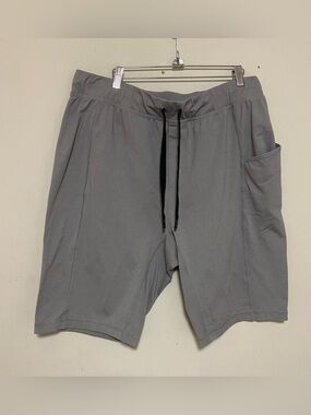 lululemon athletica Men's Gray Athletic Drawstring Shorts